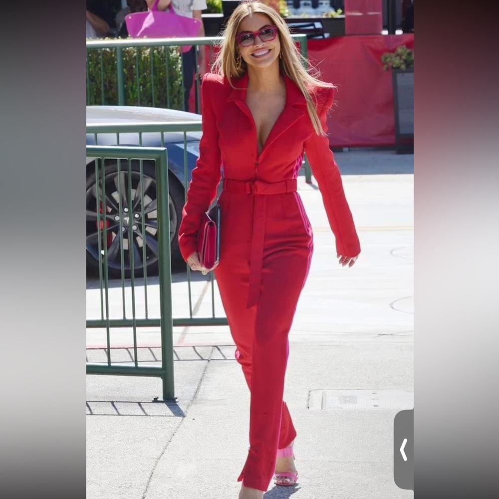 Ivy park red jumpsuit